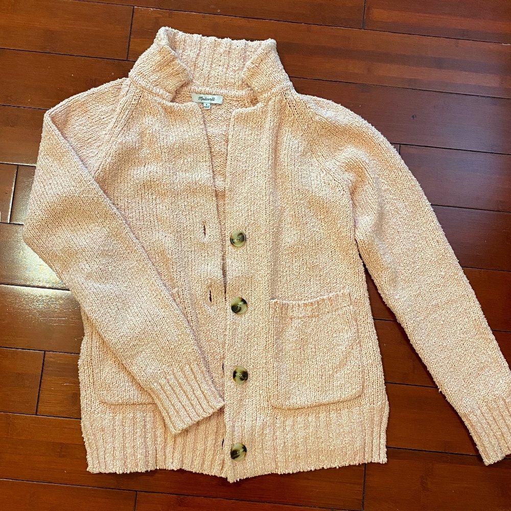 Maxwell Pink Cardigan Small